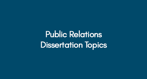 Public Relations Dissertation